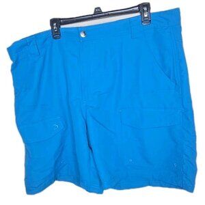 Reel Legends NWT Sandbar Men's Shorts Size 36 Blue UPF 50 Wicking Boating t72
